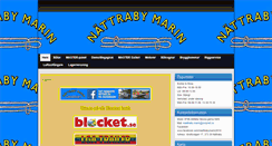 Desktop Screenshot of naettrabymarin.se